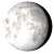 Waning Gibbous, 17 days, 21 hours, 27 minutes in cycle